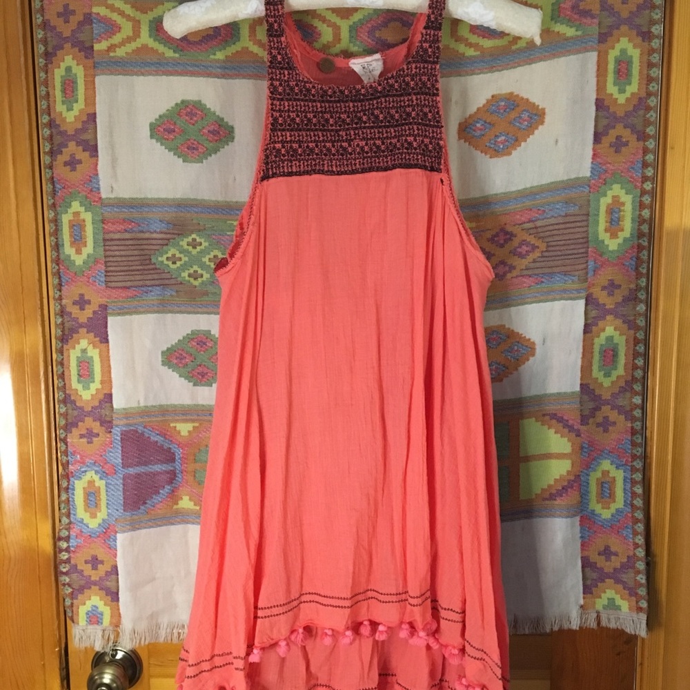 Salmon Free People Dress